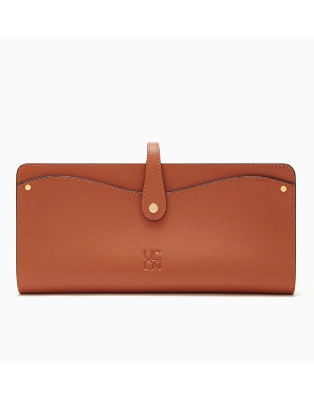 Ulla Johnson Alvie Leather Travel Jewelry Case Wallet Clutch Sierra Brown